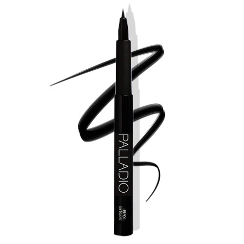Palladio Υγρός Ακρίβειας Eyeliner, Δημιουργεί Λεπτές Γραμμές, Γρήγορο Στέγνωμα, Αδιάβροχο