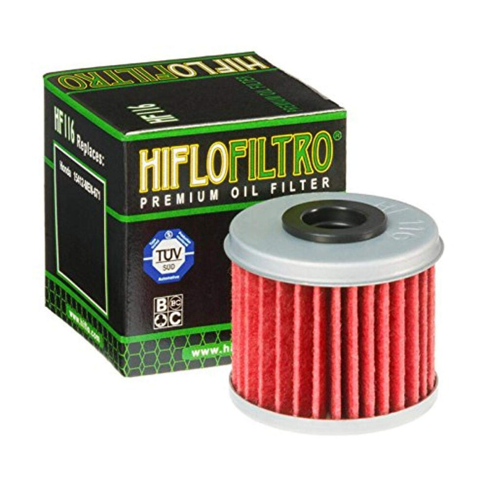 Filtro Olio Hiflo Filtro HF116 Premium-image