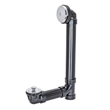 Scarico per vasca da bagno EZ-Flo 1-1/2 pollici programma 40 ABS Lift and Lock con un foro tubolare in plastica con scarico in zinco 35291