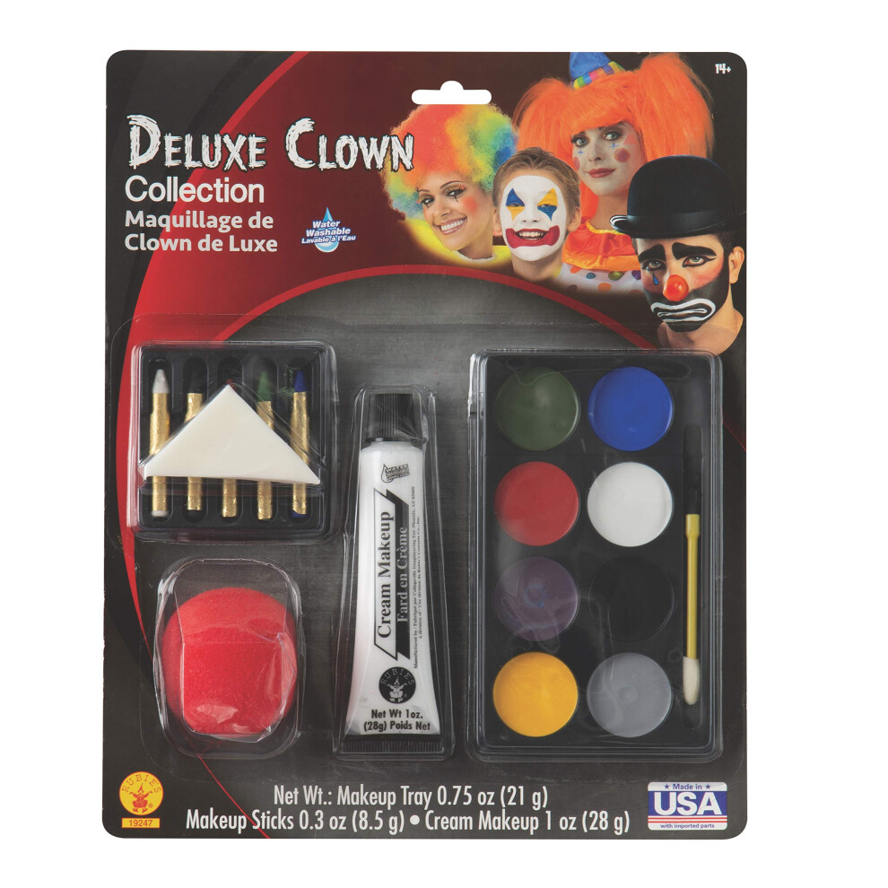 Rubies Deluxe Clown Make-Up Kit Not,Specified