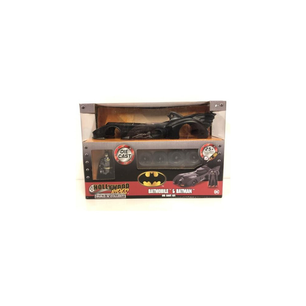 Maxpower Batmobile Batman 1989 Build And Collect 1:24 Scale Jada 30874
