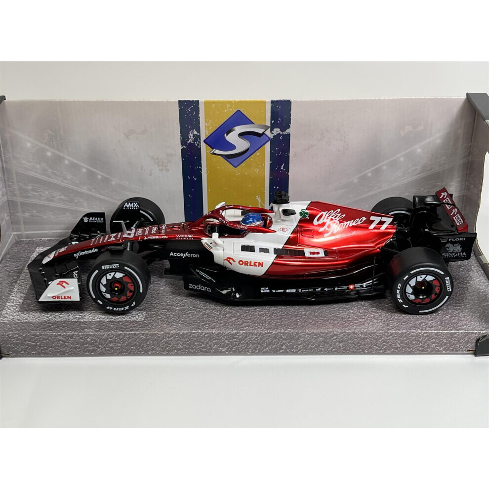 Maxpower Valtteri Bottas #77 Alfa Romeo C42 2022 Emilia Romagna Gp 1:18 Scale Solido 1810201