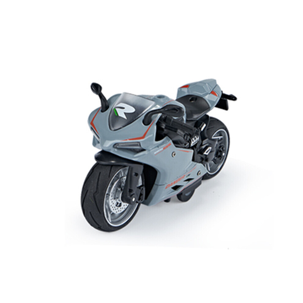 Maxpower ( Retail Box) 1/12 Ducati Racing Motorcycles Model Diecasts Alloy Metal Motorcycle Model Grey