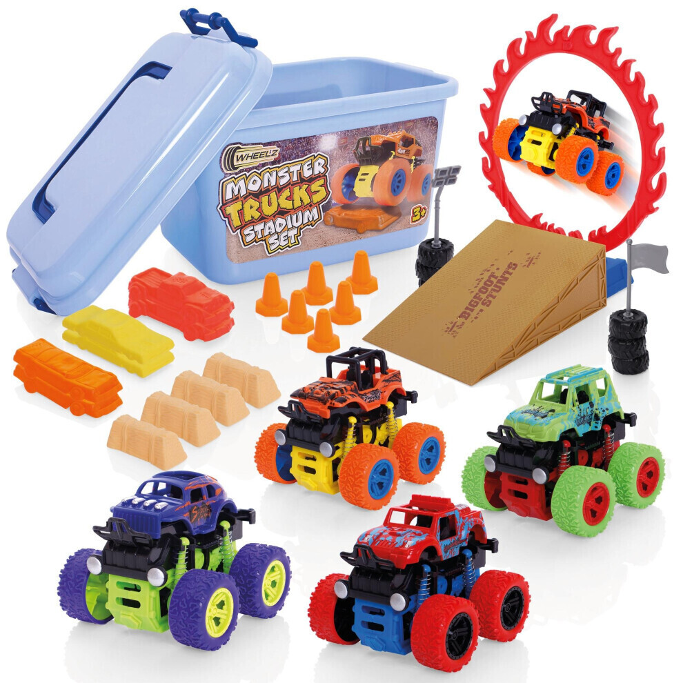Maxpower Wheelz Monster Truck Stadium Set