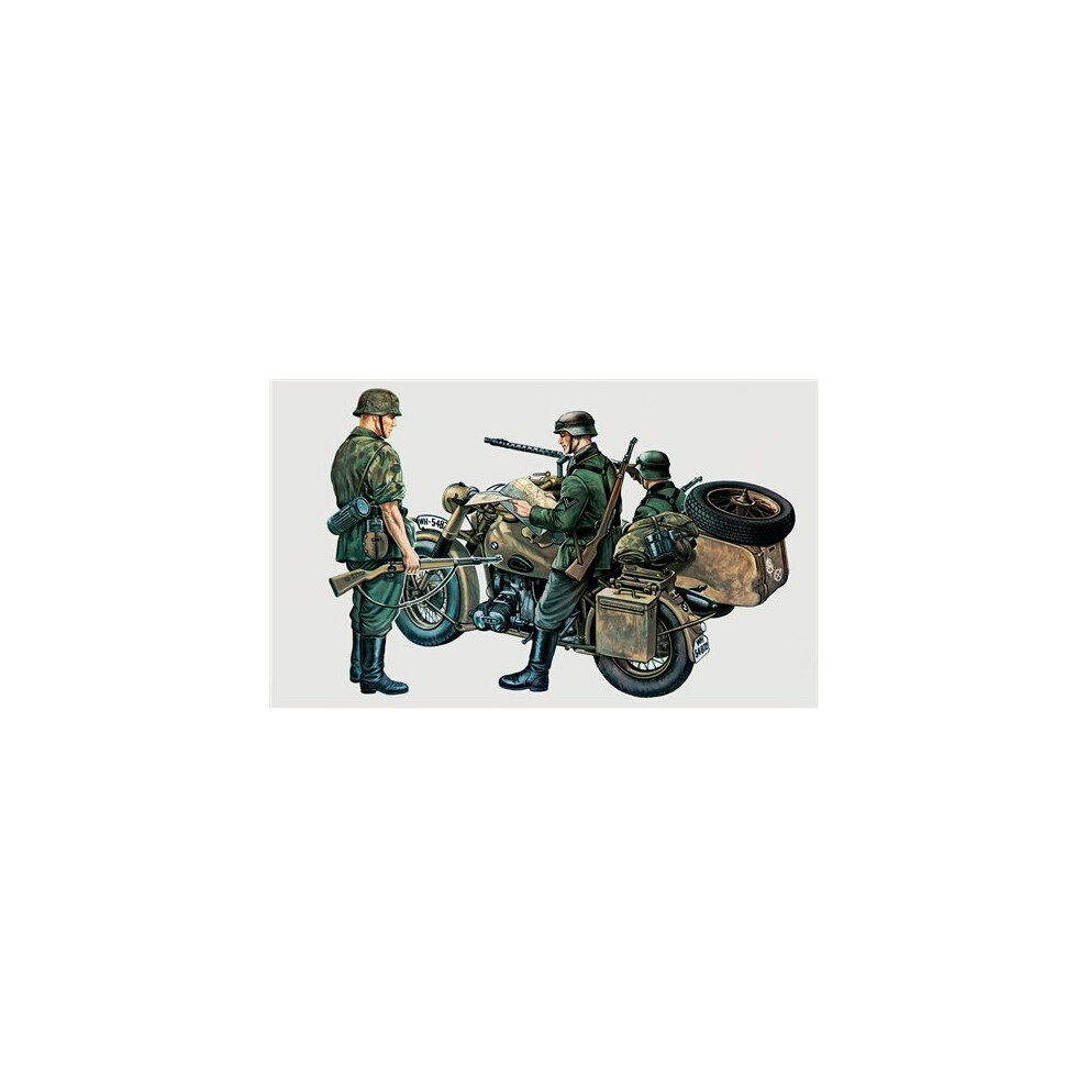 Maxpower Bmw R75 With Sidecar - Military Vehicles 1:35 - Italeri 315