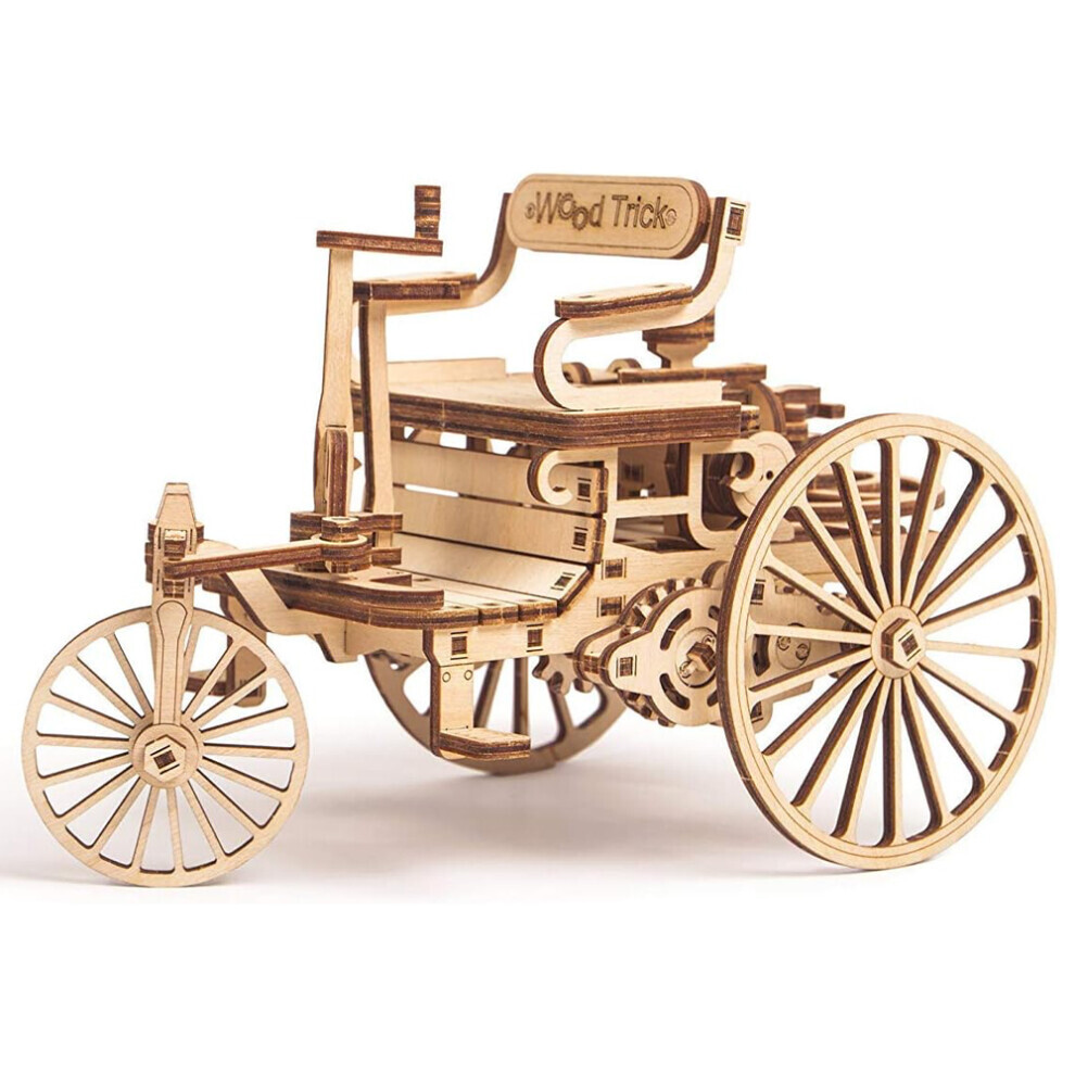 Maxpower Wood Trick First Car Wooden Model Kit Wdtk024