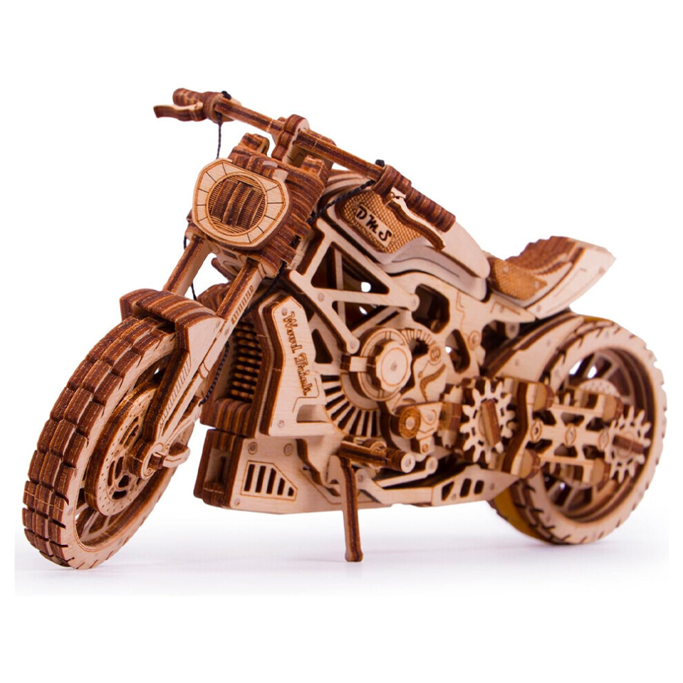 Maxpower Wood Trick Motorcycle Dms Wooden Model Kit Wdtk003