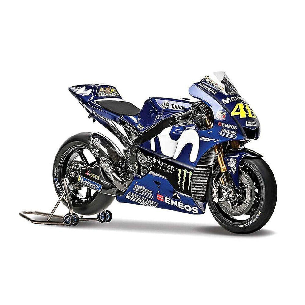 Maxpower Yzr-M1 Rossi No.46 Motogp 2018 1:18 Scale Diecast Cycle
