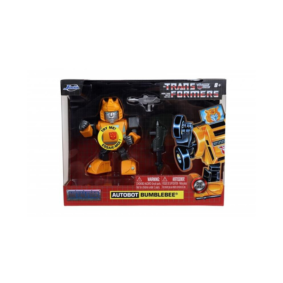 Maxpower Transformers Autobot Bumblebee 4 Inch Metal Figure Jada 31399