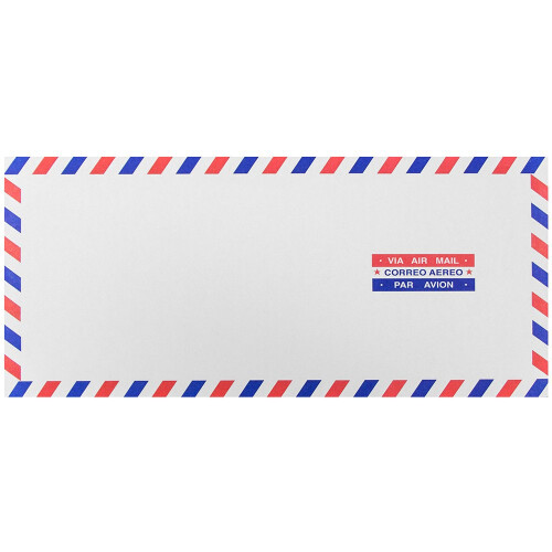 JAM PAPER #10 Αλληλογραφίας Φάκελοι - 4 1/8 x 9 1/2 - Λευκό - 25/Συσκευασία