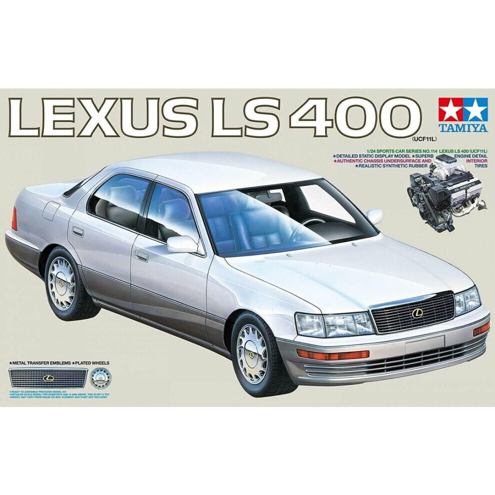 Maxpower Tamiya Lexus Ls400 1:24 Model Kit