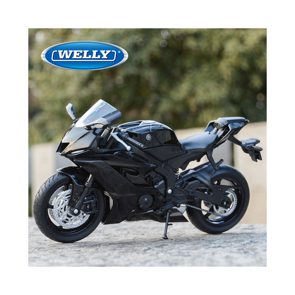 Maxpower (Black) 1:12 2020 Yamaha Yzf-R6 Die Cast Vehicles Collectible Hobbies Motorcycle Black