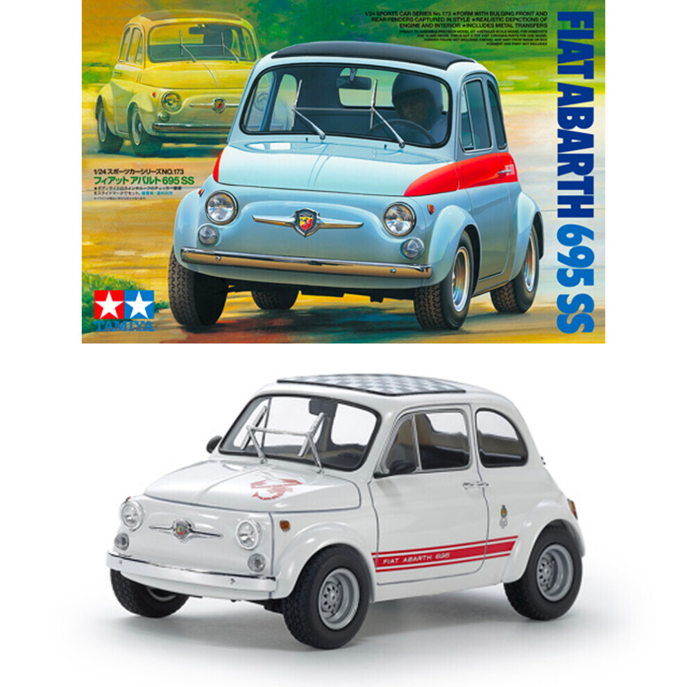 Maxpower Tamiya 24173 Fiat Abarth 695 Ss 1:24 Model Kit
