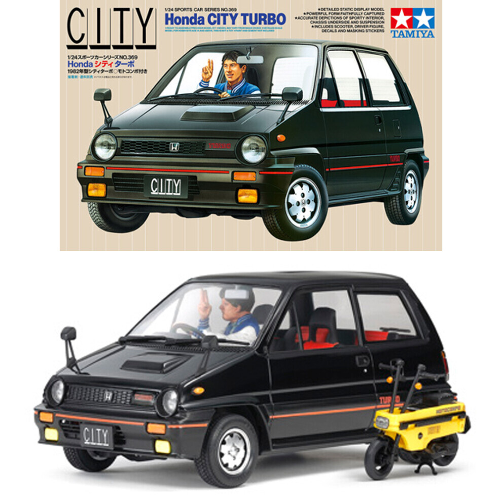 Maxpower Tamiya 24369 Honda City Turbo 1:24 Model Kit