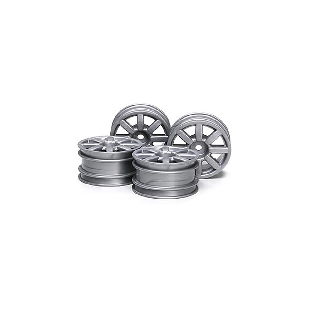 Maxpower Tamiya 51334 M-Chassis Flat 8-Spoke Wheels 4 Pcs.