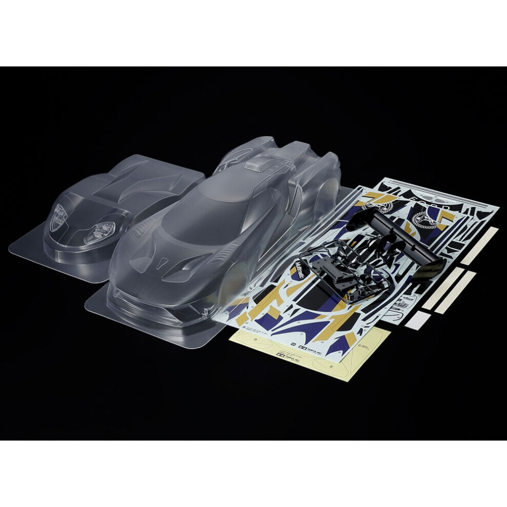 Maxpower Tamiya 51664 Ford Gt Mkii Body Parts Set 1:10 Plastic Model Kit
