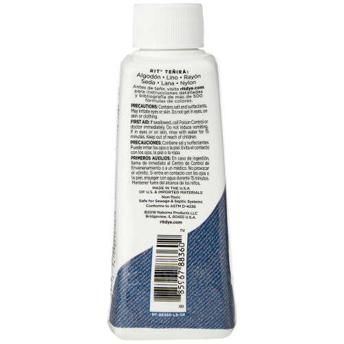 Rit All-Purpose Liquid Dye Denim Blue 2