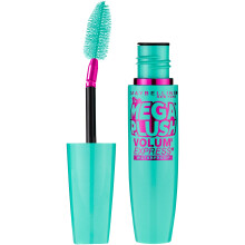 Maybelline New York Volume Express Mega Plush Waterproof Mascara, Καφέ Μαύρο, 0.3 Υγρές Ουσίες