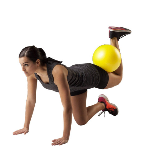 TheraBand THERABAND Mini Ball, Μικρή Μπάλα Γυμναστικής για Γιόγκα, Πιλάτες, Ασκήσεις Κοιλιακών 2
