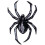 C&D Visionary Application Black Widow Patch Multi-Colored 2 """" 1