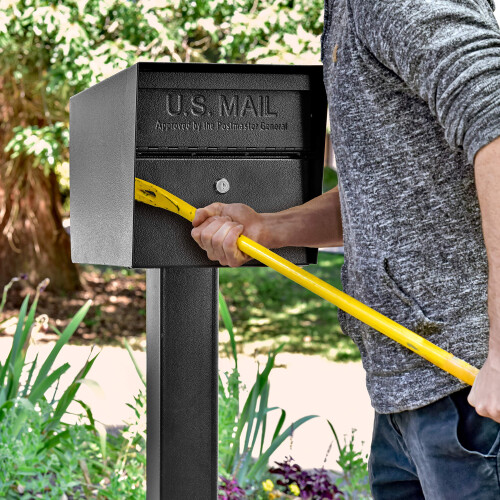 Hugo Boss Mail Boss 7506 Mail Manager Curbside Locking Security Mailbox sort stor stor 2