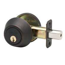 Copper Creek DB2410TB Standard Duty Single Cylinder Deadbolt i TB Finish