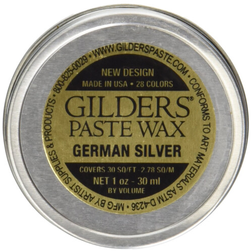 Baroque Art Gilders Paste 1 Ounce-German Silver