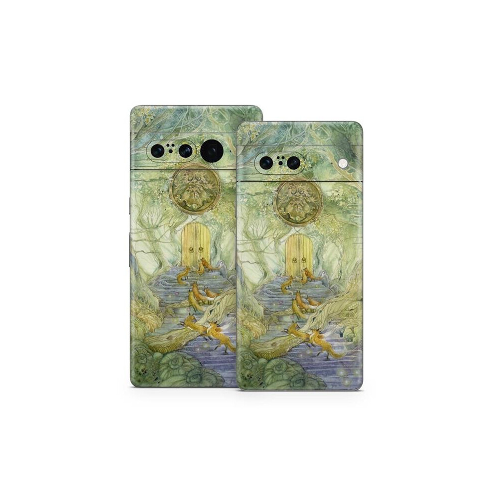 Decal Girl Gpx7-Gate Google Pixel 7 Skin - Gate Green 727897179168