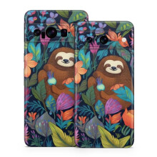 Decal Girl GPX8-SLOTHGARDEN Google Pixel 8 Skin - Garden of Slothy Delights