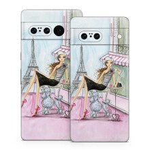 Decal Girl GPX7-CPARIS Google Pixel 7 Skin - Cafe Paris