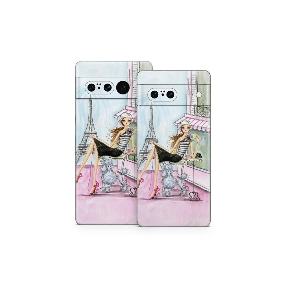 Decal Girl Gpx7-Cparis Google Pixel 7 Skin - Cafe Paris 727897179465