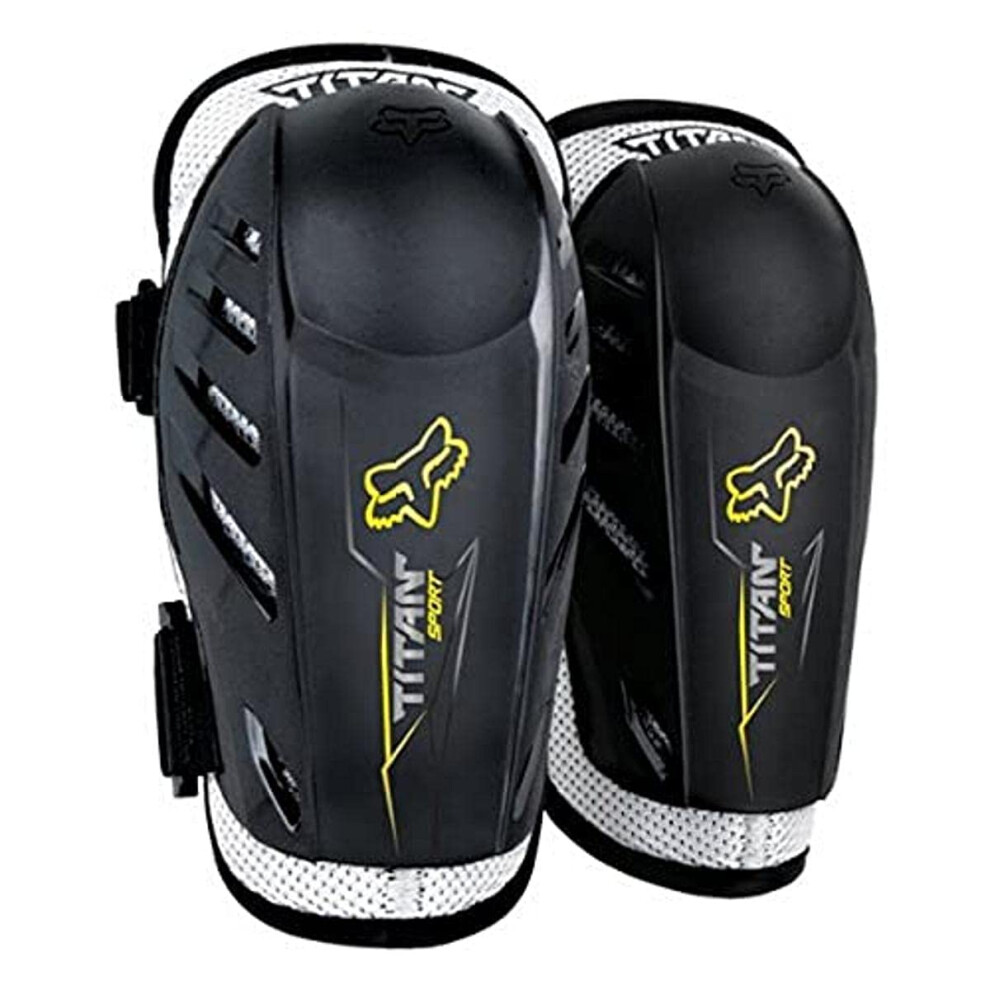 Fox Racing Unisex-Child Titan Sport Motocross Elbow Guards Black One S