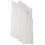Fruit Of The Loom Fruit of the Loom Heren A-shirt Multipack 5 Pack-Wit Groot 1