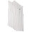 Fruit Of The Loom Fruit of the Loom Heren A-shirt Multipack 5 Pack-Wit Groot 2