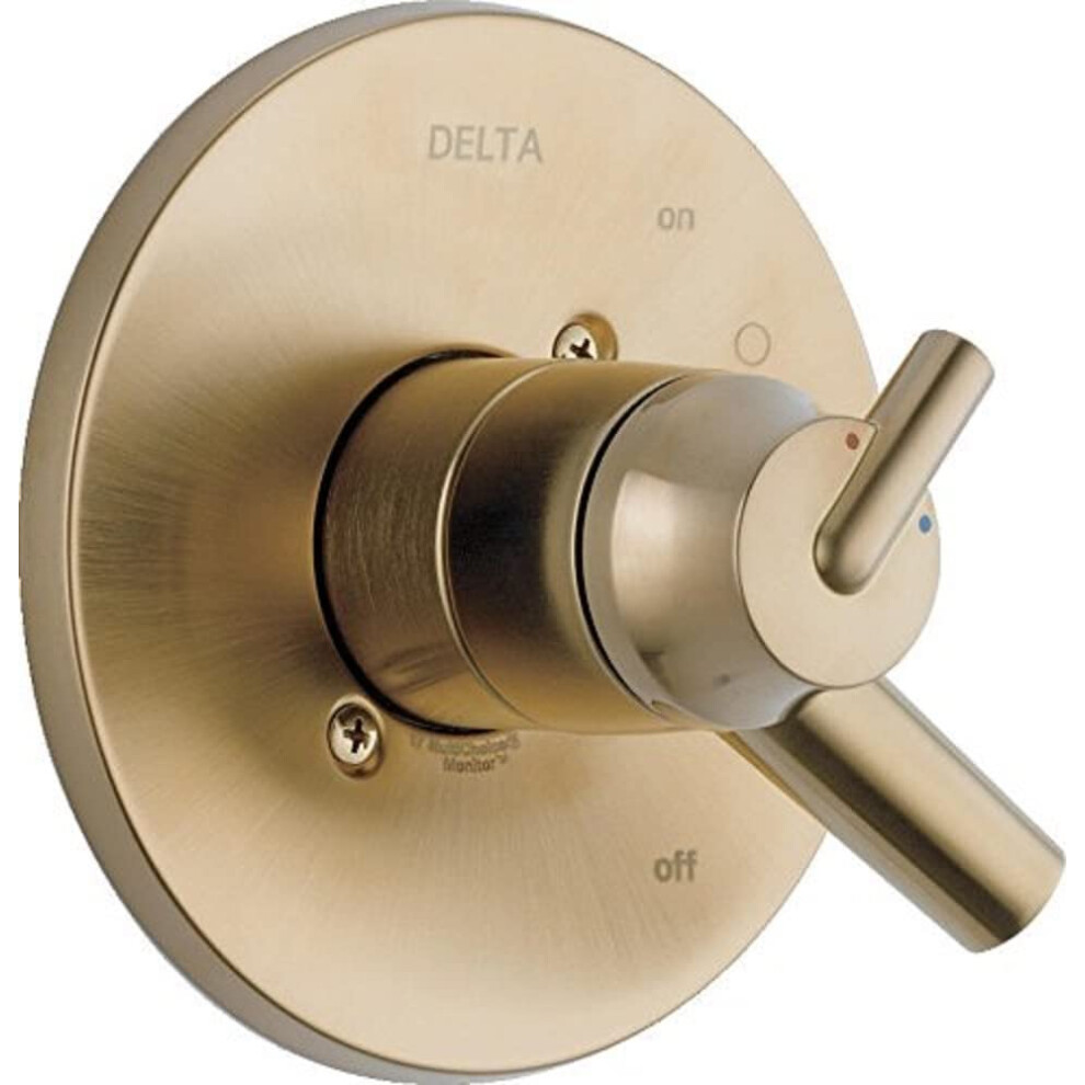 Photos - Other Bathroom Accessories Delta Faucet Trinsic 17 Series DualFunction Shower Valve Trim Kit Gold Shower Handle  Shower Trim Kit Champagne Bronze 