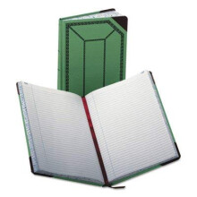 Z znamov / ctovn kniha Pravidlo z znamov zelen /cerven 300 str n 12 1/2 x 7 5/8