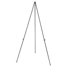 Universele Zware Vouwbare Easel, Verstelbaar van 63 cm tot 160 cm, Aluminium, Zwart