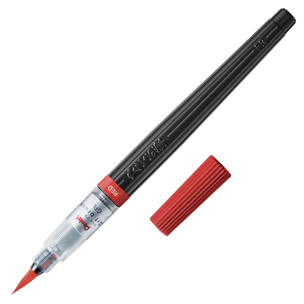 Pentel Art Brush Red Xgfl-102