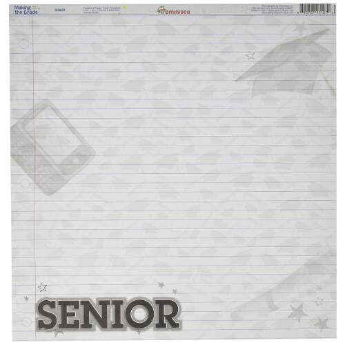 Relembrar a 12    s   rie por 12 polegadas em papel de scrapbook scrapbook s   nior