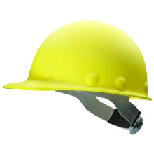 Fibre-Metal by Honeywell P2HNRW02A000 Super Eight Fiberglas High Heat Ratchet Cap Style Schutzhelm Gelb