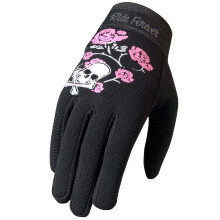 Hot Leathers Damen Motorrad-Powersport-Handschuhe Schwarz X-Small US