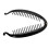 France Luxe Banana Clip - Black 3