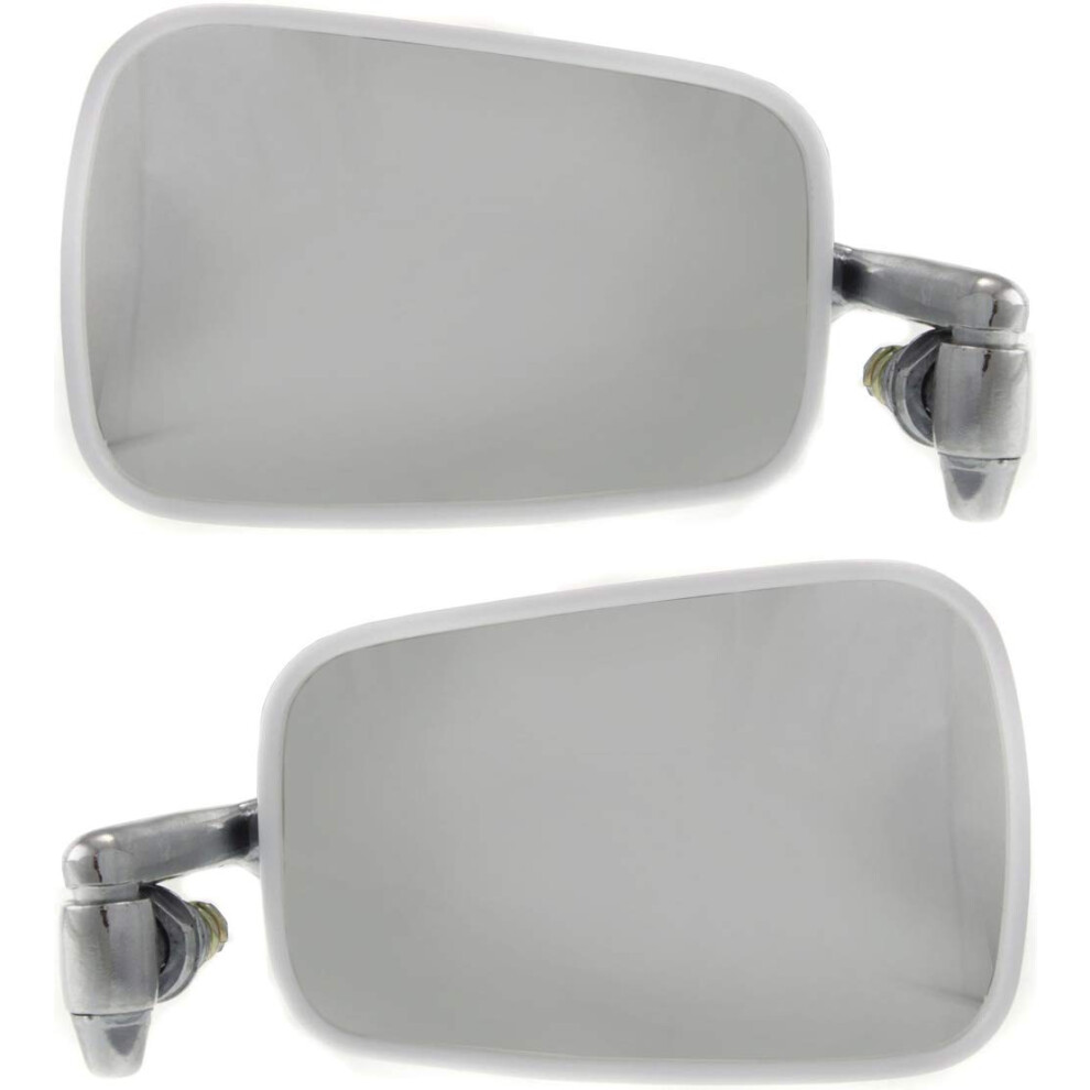Kool Vue Mirror Set Compatible With 1968-1977 Volkswagen Beetle Driver 194967008749
