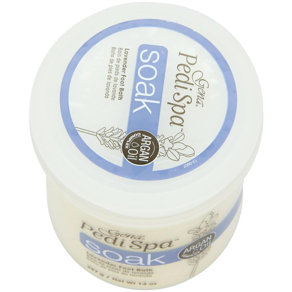 Gena Pedi Spa With Argan Oil Complex Pedi Spa Soak 14 Ounce