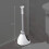 Plongeur simplehuman et support en acier inoxydable, noir 4