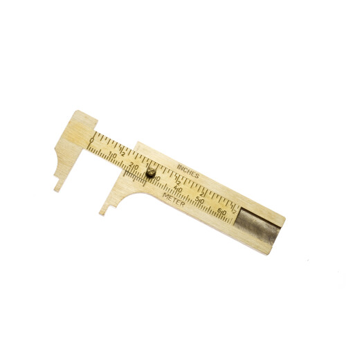 SE 2-1/2"" Messing-Messschieber  787BC