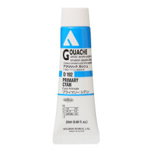 Holbein Acryla Gouache Artists Acrylic Polymer Emulsion  20ml Primary Cyan (D192)