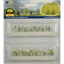 JTT Scenery Products Blhende Pflanzen Gnseblmchen O Scale Hobby Train Sceneries
