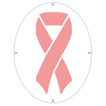 Tourna Fun Hope Ribbon Racquet Stencil