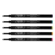 ACME Studios Inc Roller Ball Refills Regenboogkleuren Set van 5 (PREFRB